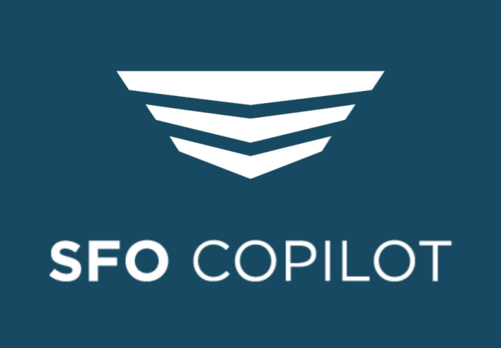 An image of the logo of the SFO Copilot mobile application